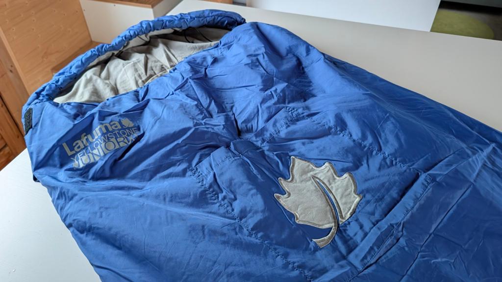 Lafuma junior Yellowstone xl slaapzak voor kinderen, Ophalen of Verzenden, Gebruikt