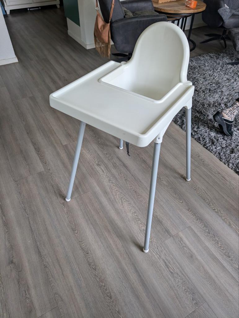 IKEA Antilop kinderstoel met kussen en gordel, Kinderen en Baby's, Kinderstoelen, Ophalen, Gebruikt, Overige typen, Gordel(s)