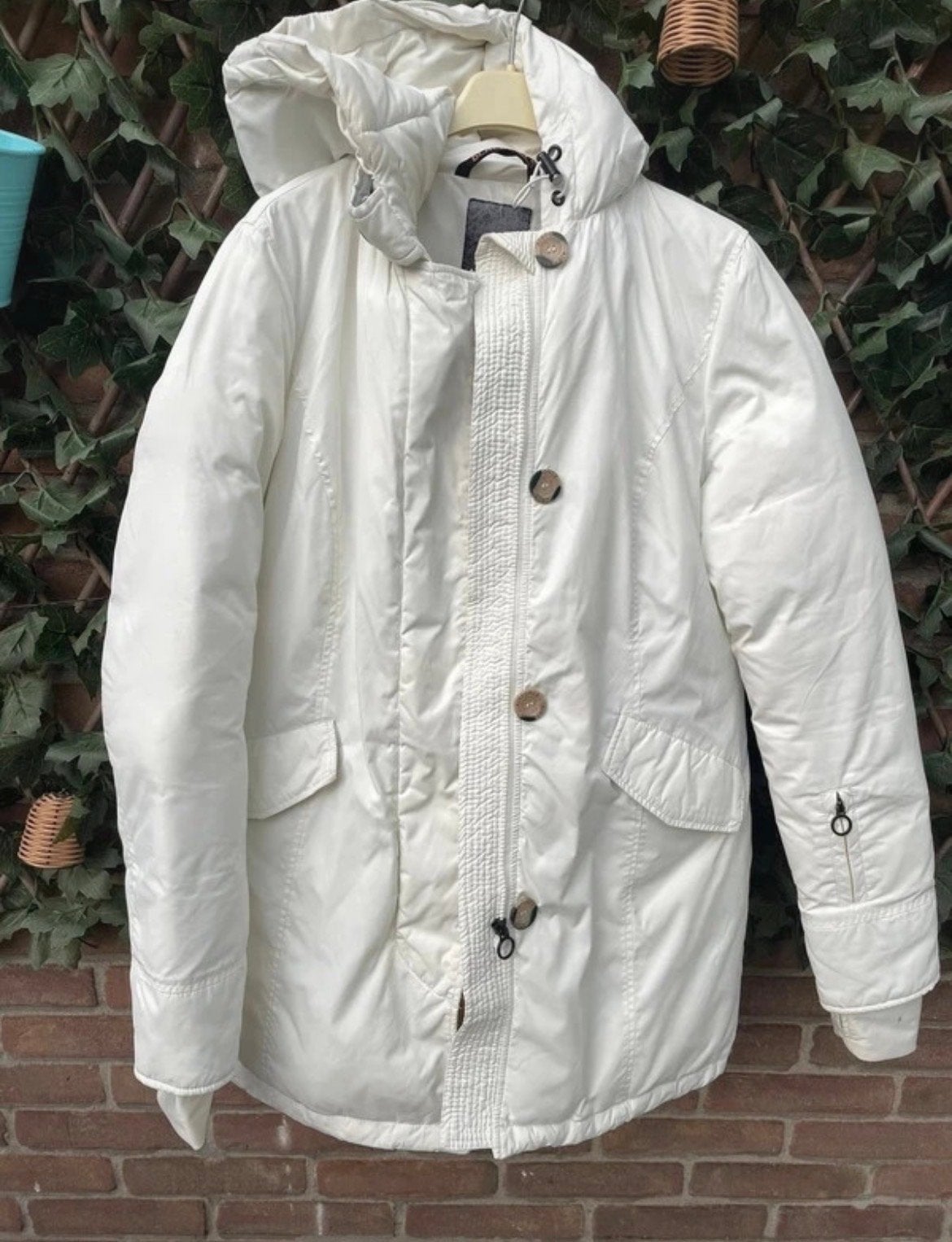 Witte Airforce winterjas/ski jas dames maat S, Ophalen of Verzenden, Gedragen, Maat 36 (S), Wit