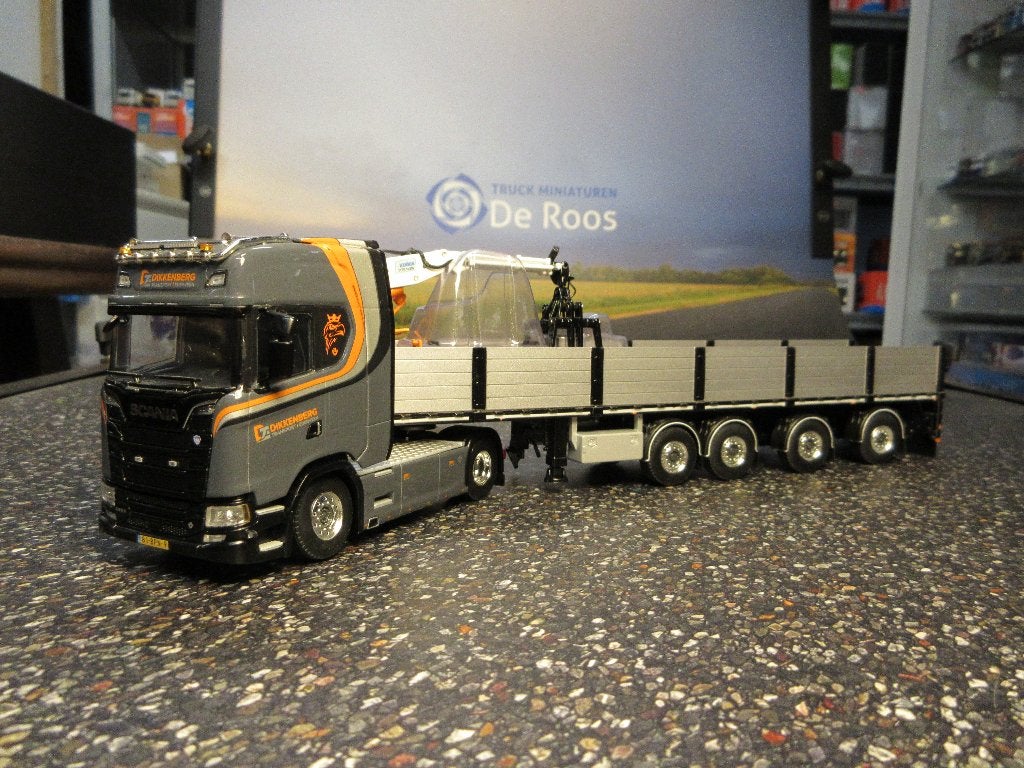 WSI Scania Dikkenberg, Ophalen of Verzenden, Zo goed als nieuw, Bus of Vrachtwagen, Wsi