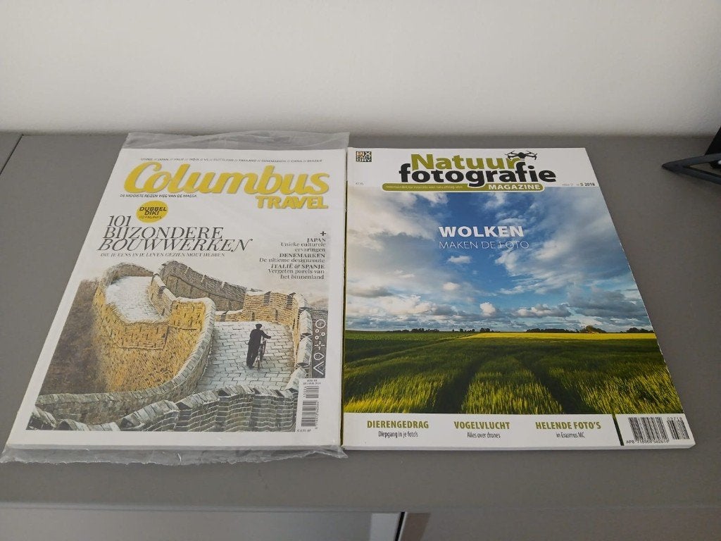 Columbus Travel reismag. Nieuw - Natuurfotografie Magazine, Ophalen of Verzenden, Nieuw, Overige typen