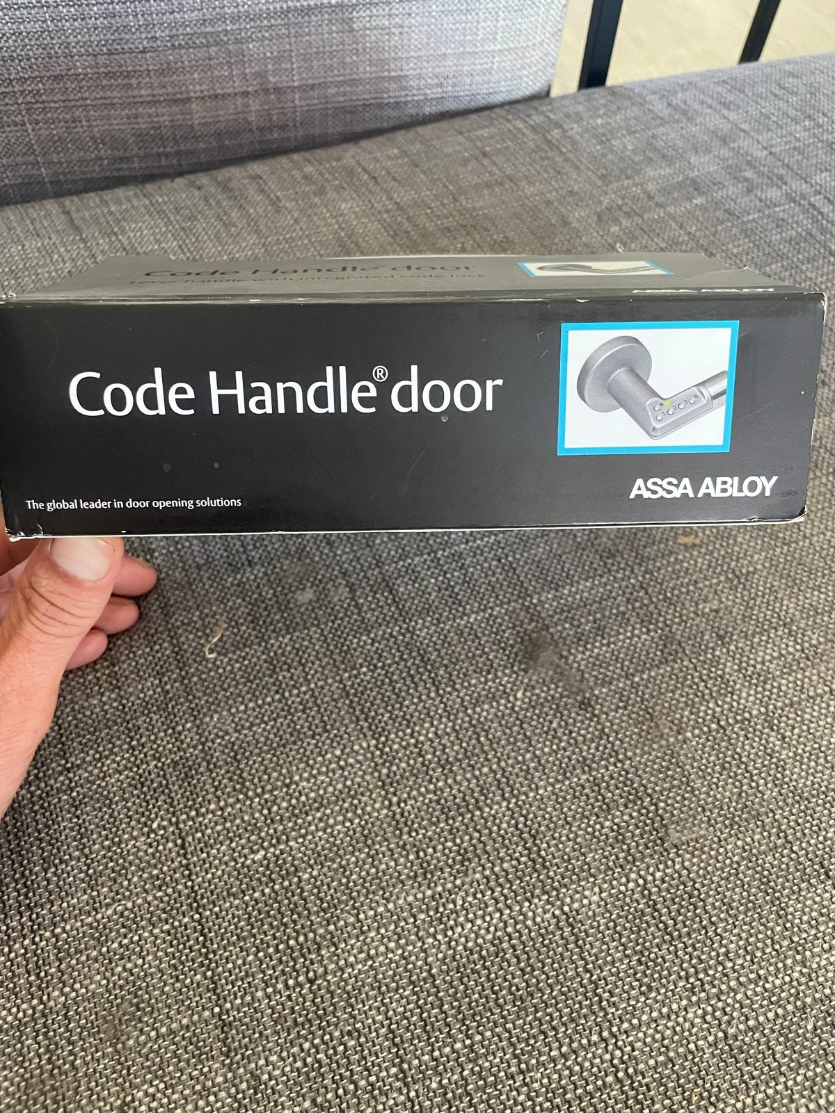 ASSA ABLOY Code Handle Deurklink met Cijferslot, Ophalen, Nieuw, Rvs, Klink of Kruk