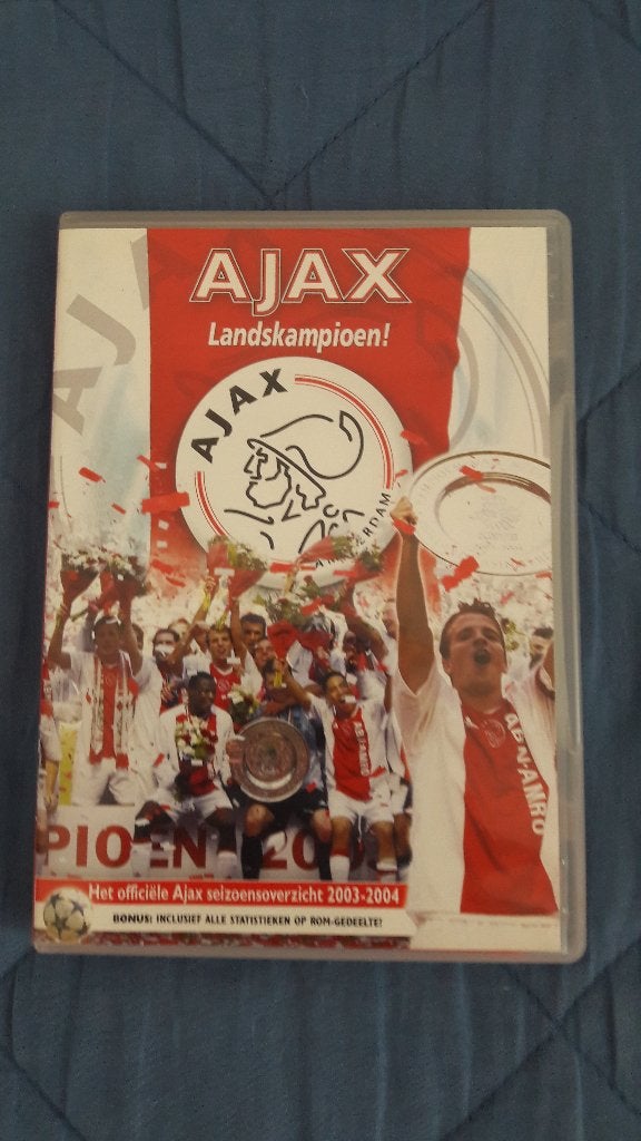 DVD Ajax seizoensoverzicht 2003 - 2004, Ophalen of Verzenden, Gebruikt, Ajax, Overige typen