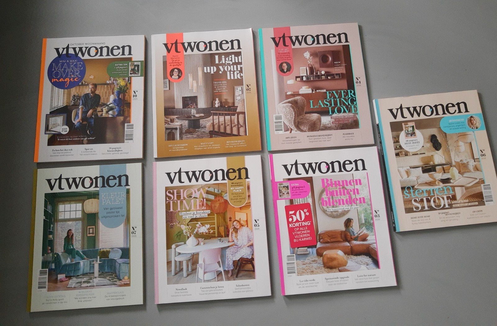 7x Vtwonen 2026 magazines, Ophalen of Verzenden, Gelezen