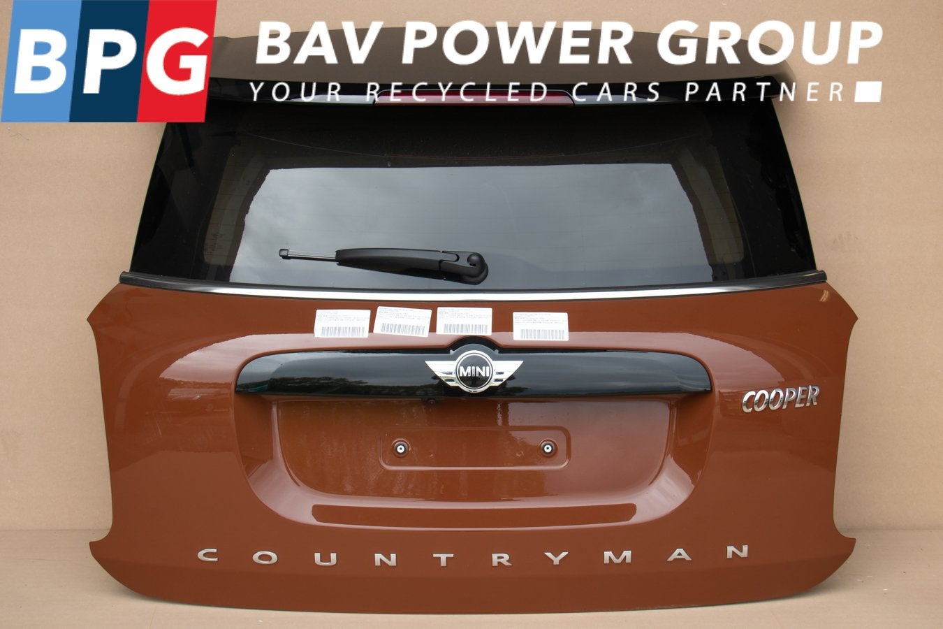 ACHTERKLEP COMPLEET Mini Countryman (F60) (01-2016/06-2019)
