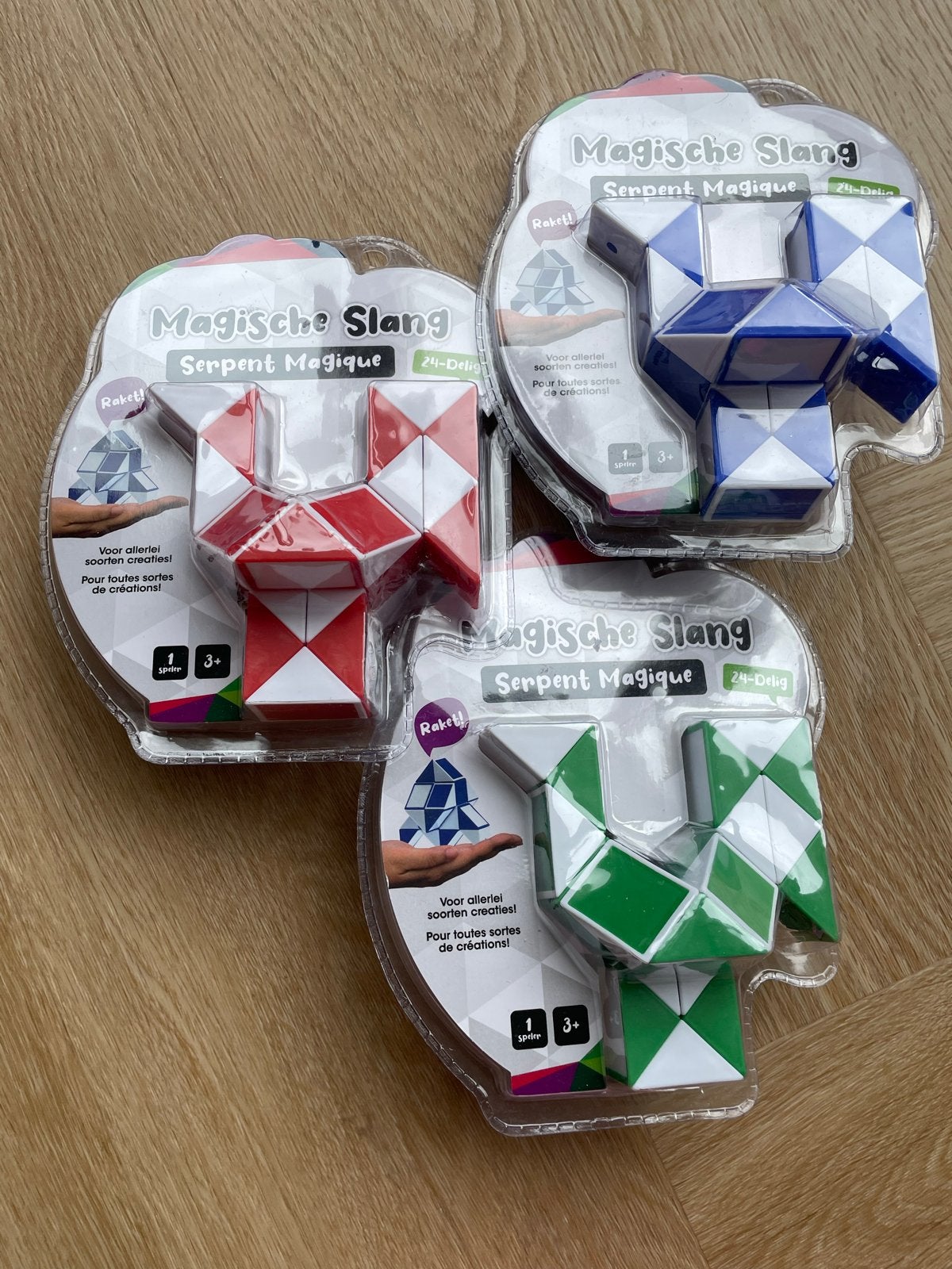 Magische Slang Puzzel - Serpent Magique (3 stuks), Ophalen of Verzenden, Nieuw, Jongen of Meisje