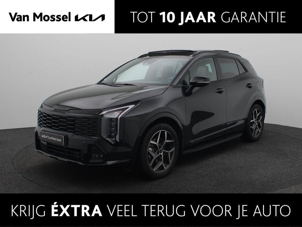 Kia Sportage 1.6 T-GDi Hybrid GT-Line *BESCHIKBAAR voor PROE, Auto's, Kia, 12 maanden, Euro 6, 4 cilinders, Zwart
