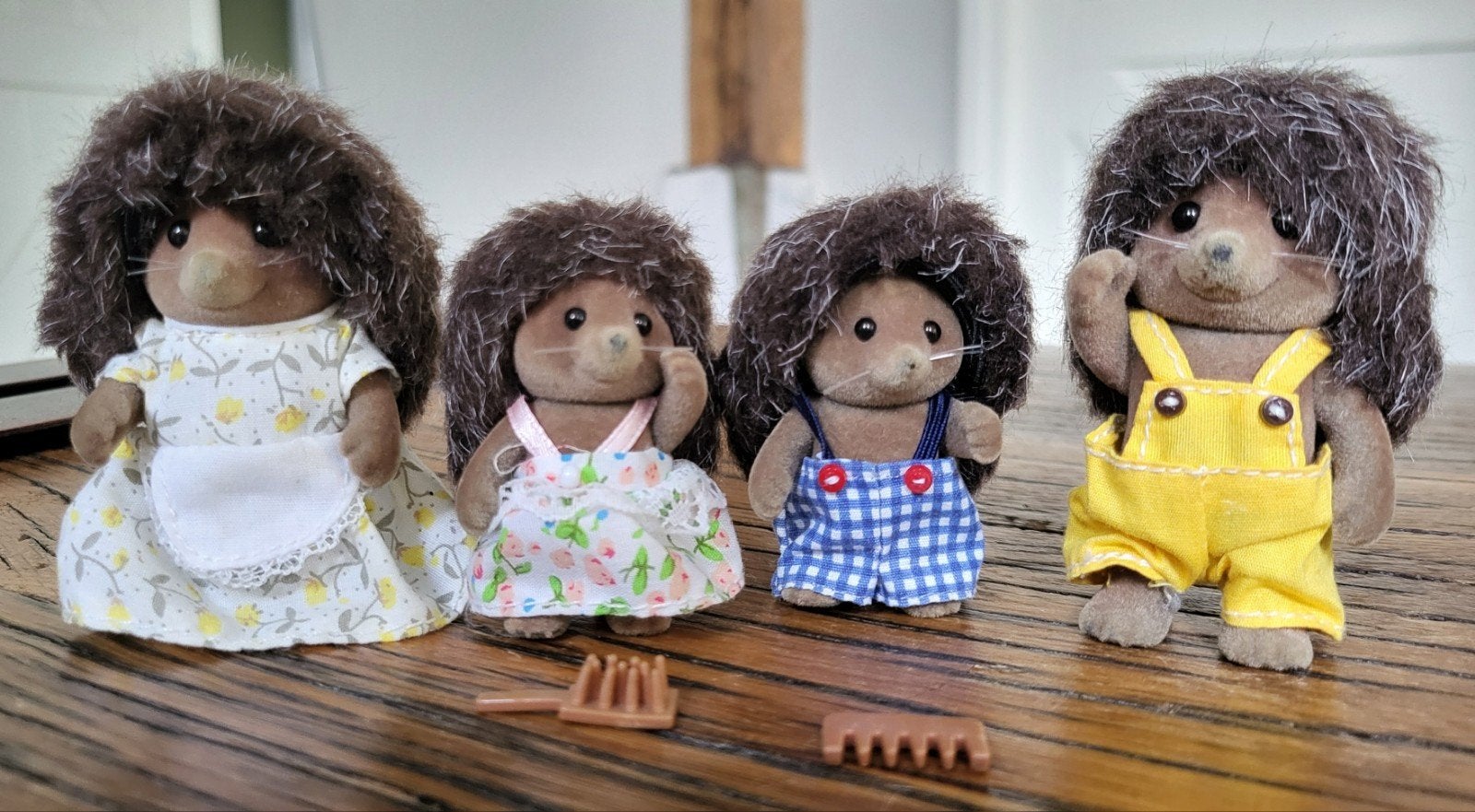 Sylvanian Families Familie Egel, Kinderen en Baby's, Speelgoed | Poppenhuizen, Ophalen of Verzenden, Zo goed als nieuw, Poppenhuispop