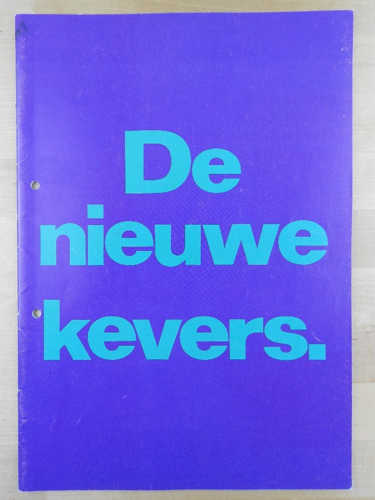 Volkswagen Kever 1500 1300 1200 Brochure 1968 - VW, Ophalen of Verzenden, Zo goed als nieuw, Mercedes-Benz, Volkswagen