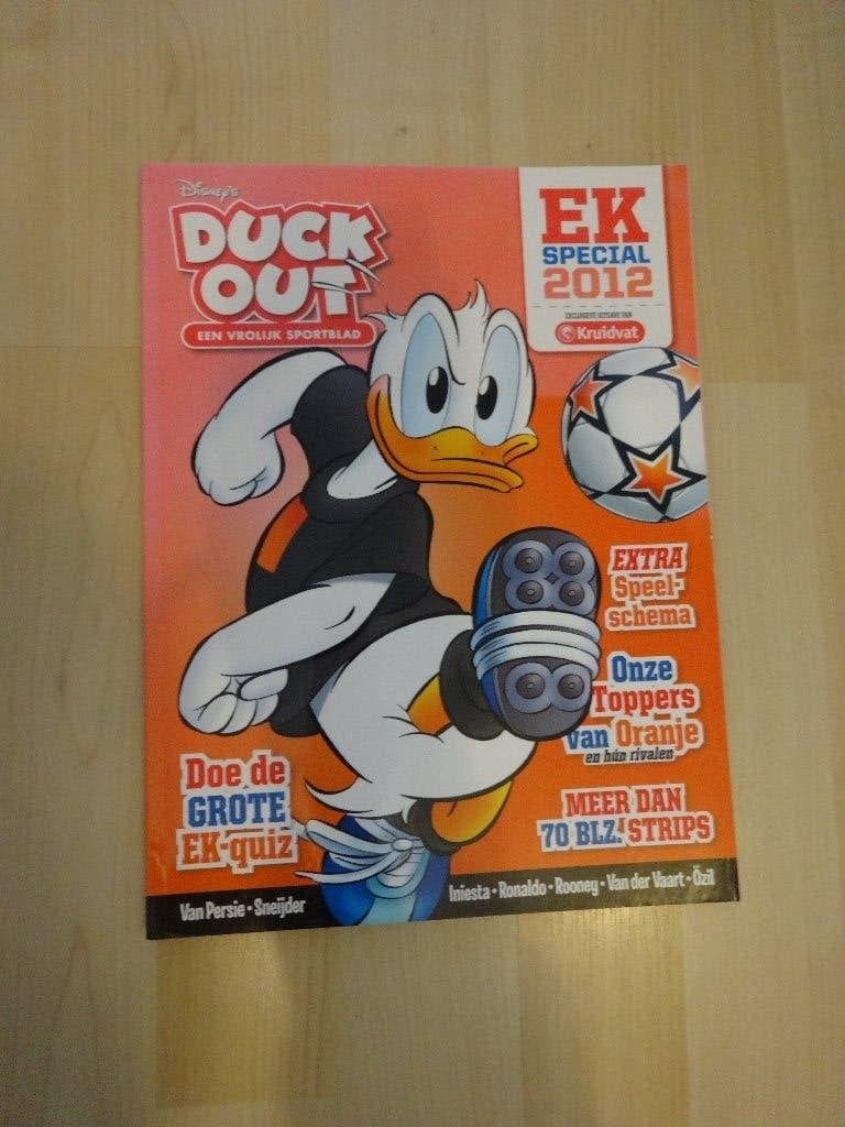 Donald Duck Duck Out EK special 2012, Boeken, Eén stripboek, Ophalen of Verzenden, Zo goed als nieuw