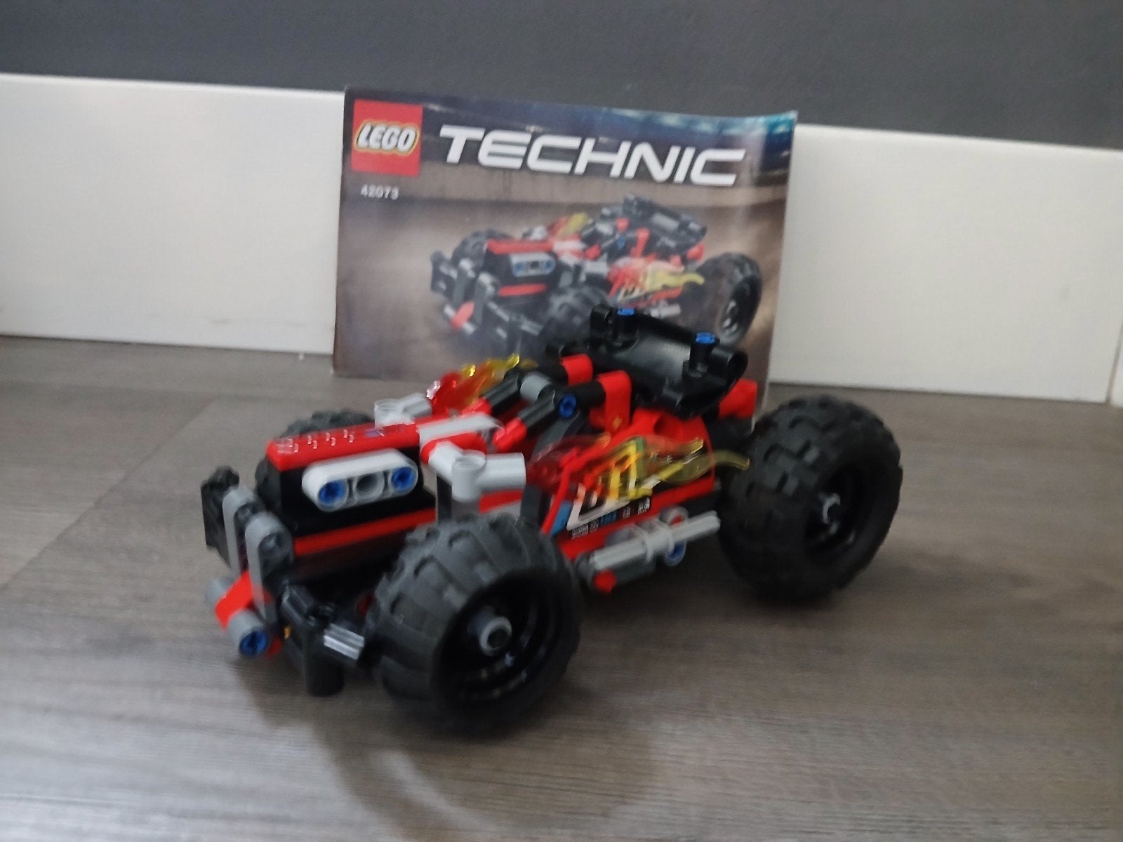 Lego Technic 42073 Bash!, Lego, Ophalen of Verzenden, Zo goed als nieuw, Complete set