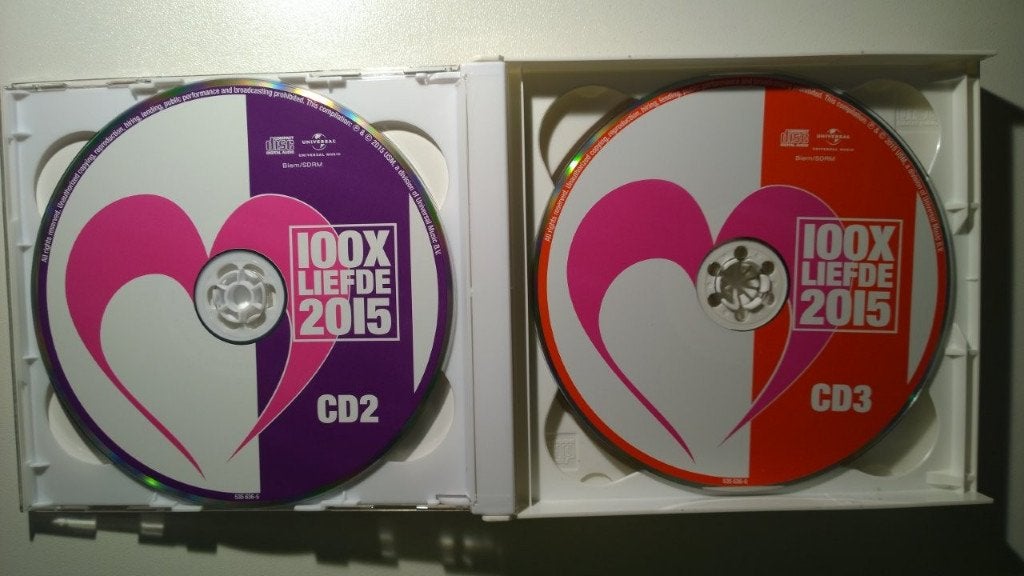 100x Liefde 2015, Ophalen of Verzenden, Zo goed als nieuw, Pop, Album