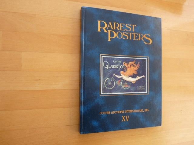 Rarest Posters Poster auctions international 1992, XV, Ophalen of Verzenden, Zo goed als nieuw, A1 t/m A3