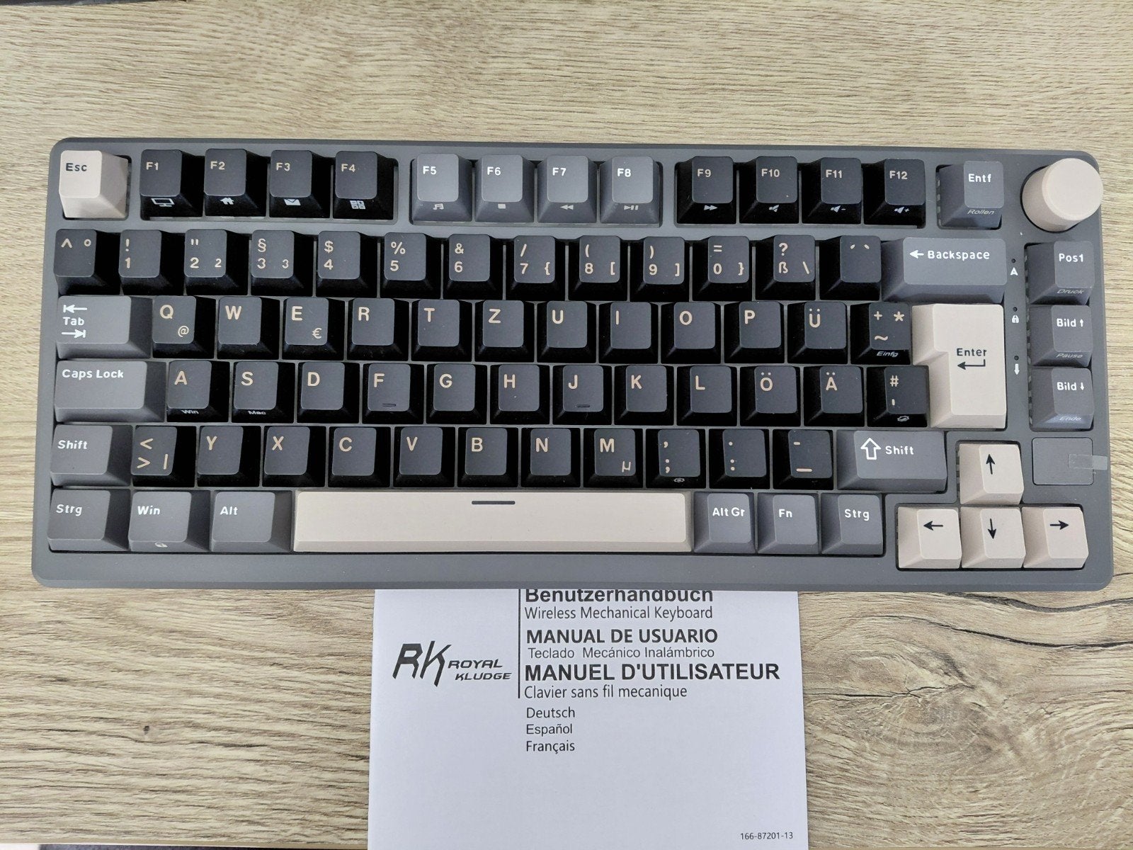 RK M75 Mechanisch Toetsenbord - Nieuw in Doos, Nieuw, Ophalen of Verzenden, Draadloos, RK Royal Kludge