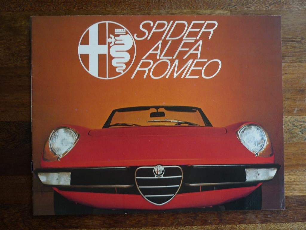 Alfa Romeo Spider 1300-1600-2000 (1977), Ophalen of Verzenden, Nieuw, Alfa Romeo