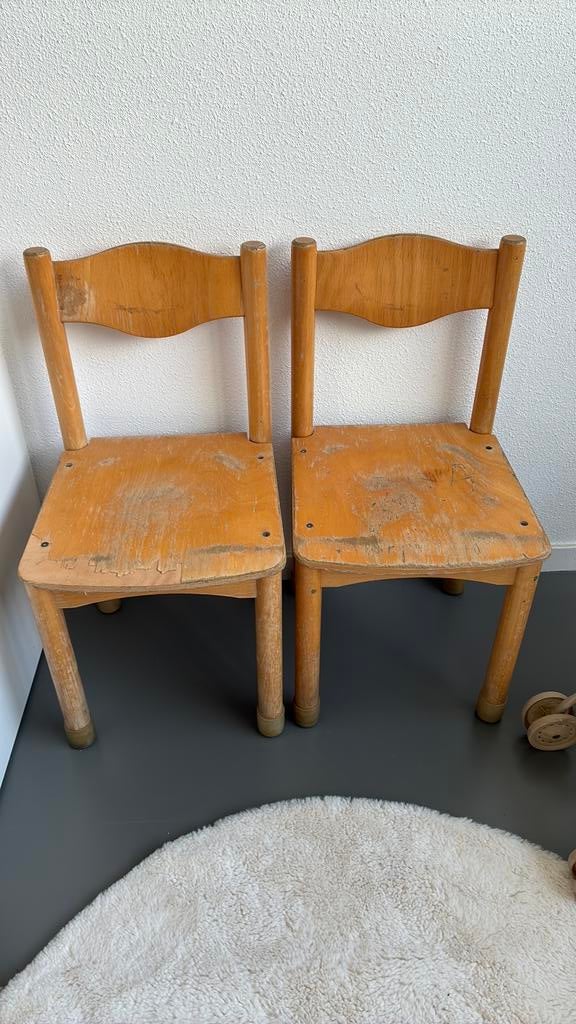 School stoeltjes, Ophalen, Gebruikt, Stoel(en)