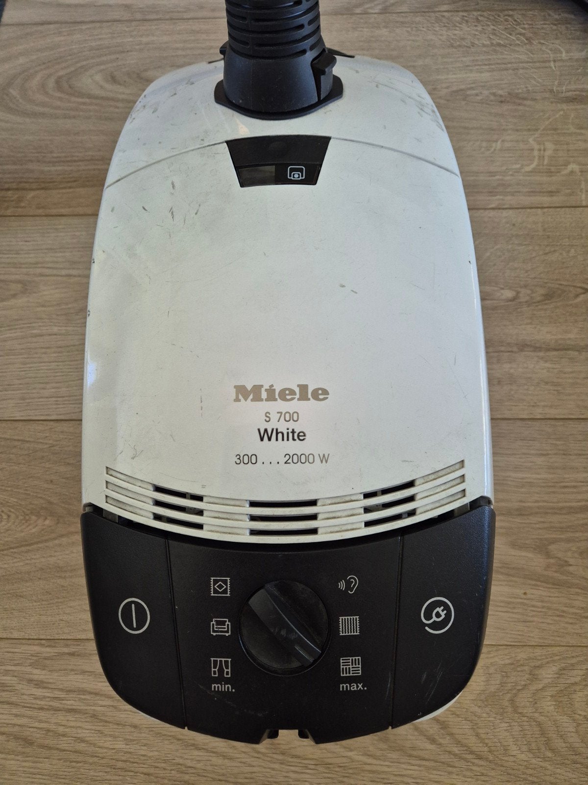 Miele S700 White Sledestofzuiger - 2000W, Witgoed en Apparatuur, Stofzuigers, Gebruikt, Miele, 2000 watt of meer, Sledestofzuiger