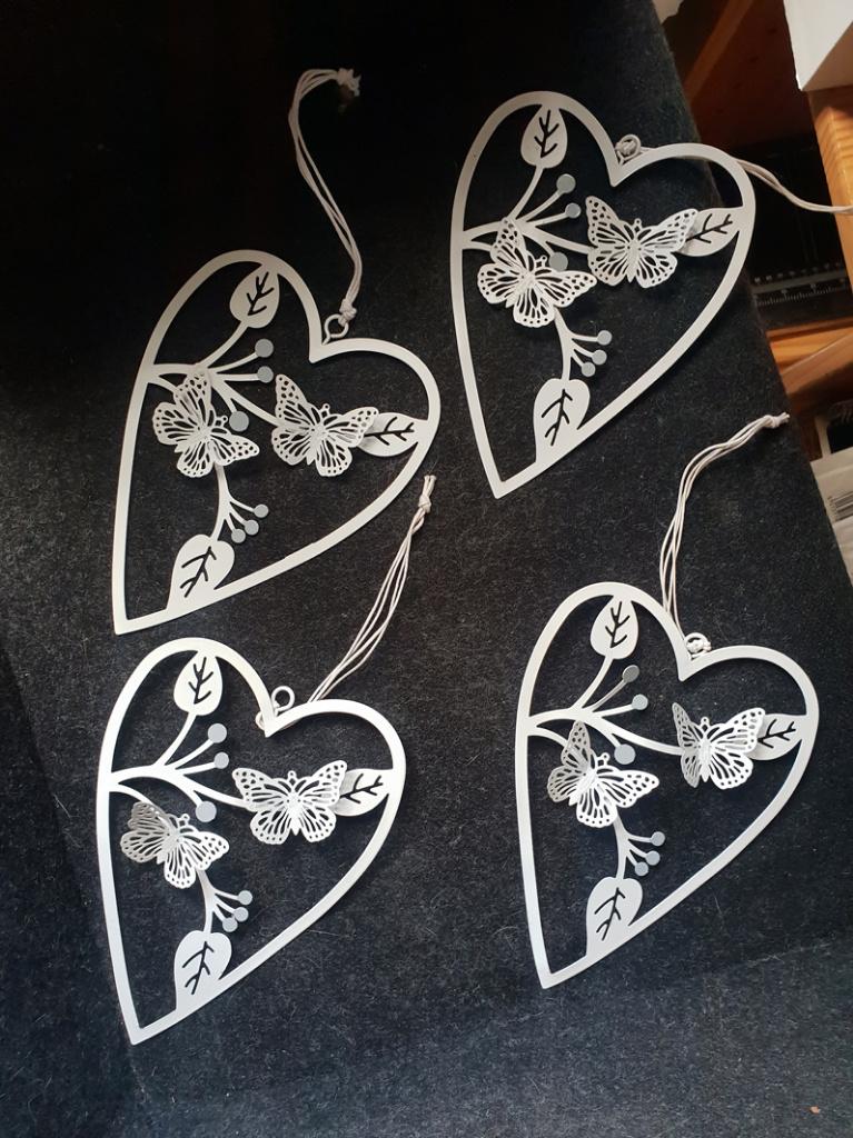 vlinder decoratie - tuin - trouwen versiering - raamhanger, Ophalen of Verzenden, Zo goed als nieuw