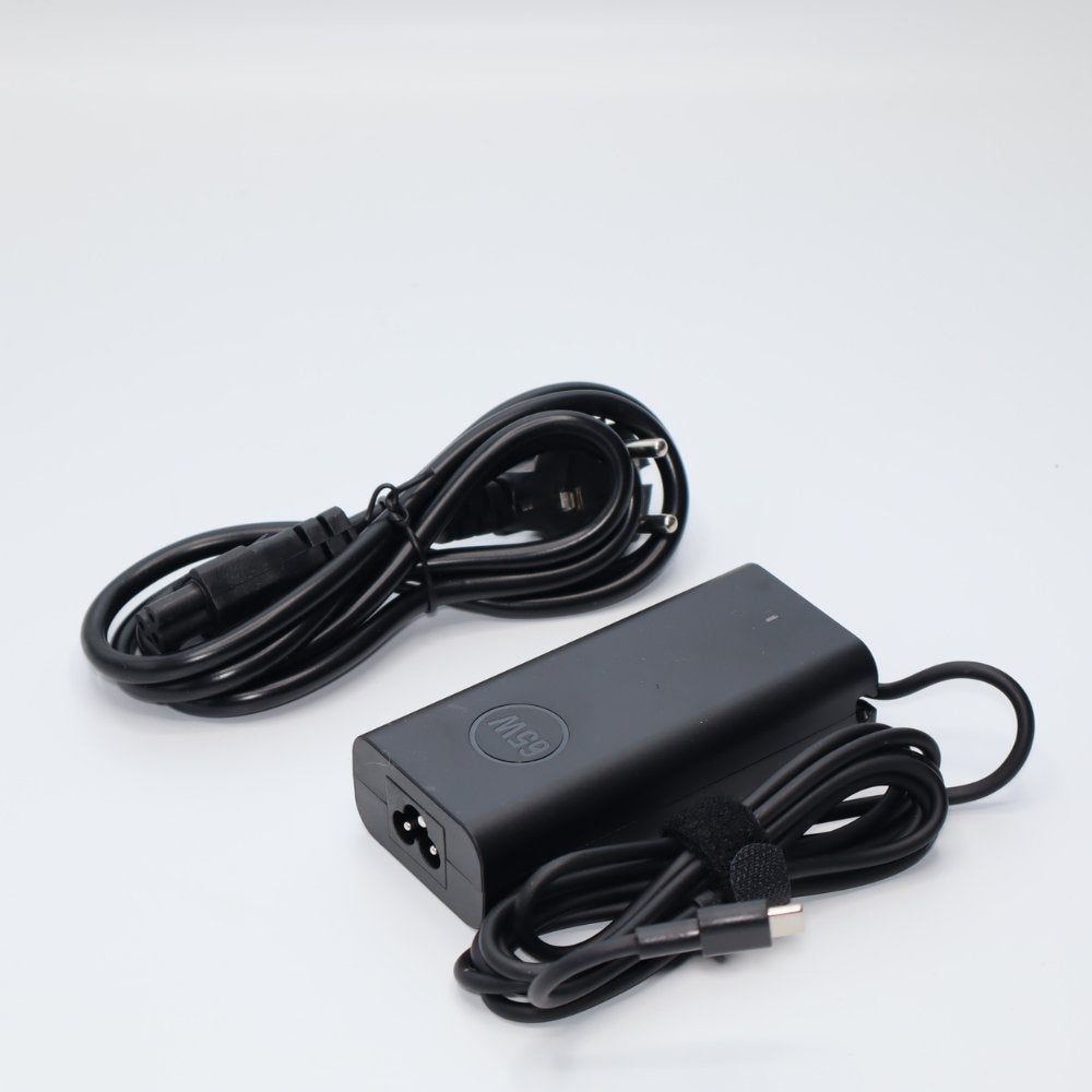 Nieuwe 65W USB-C lader met stroomkabel voor laptop., Computers en Software, Laptop-opladers, Ophalen of Verzenden, Nieuw, Dell, HP, Asus, Lenovo