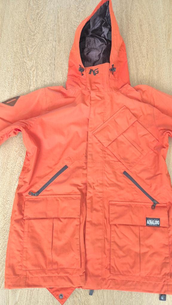 Snowboardjas Analog (Burton) mt S (valt groot) goede staat, Ophalen, Jack, Gedragen, Analog (Burton)