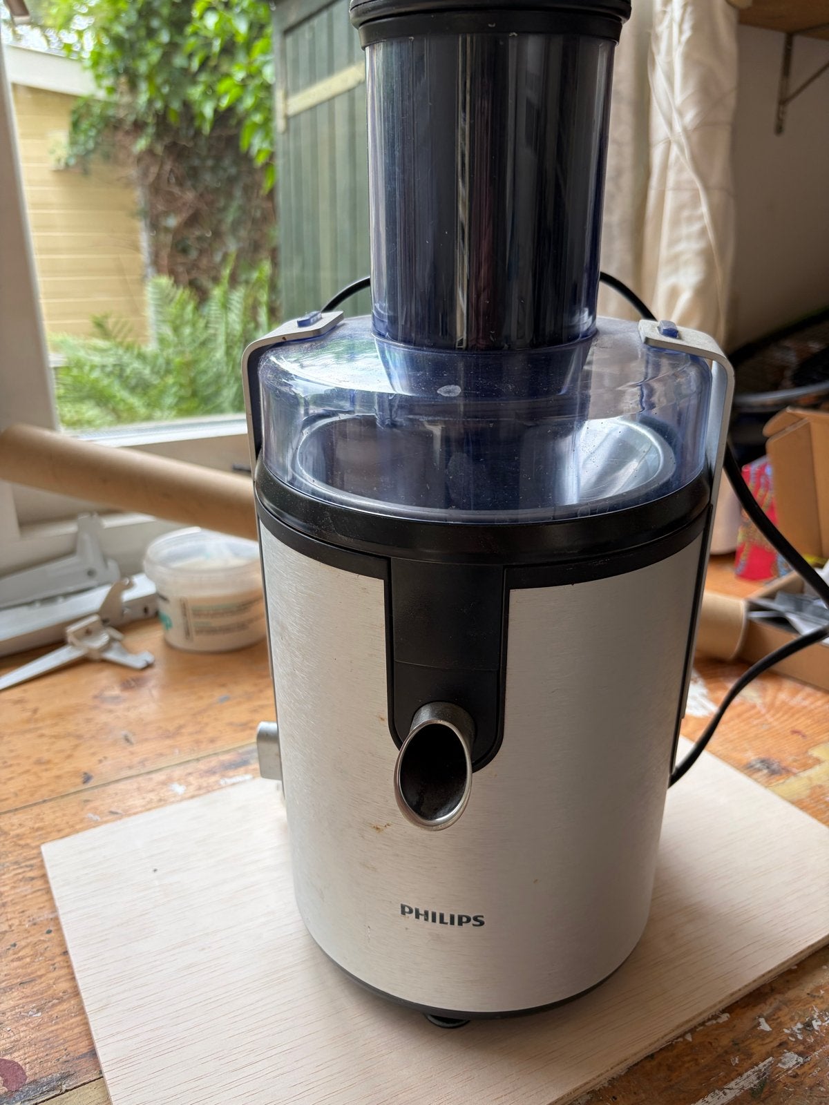 Philips Sapcentrifuge - Compact en Krachtig, Ophalen, Gebruikt, Elektrisch, Sapcentrifuge