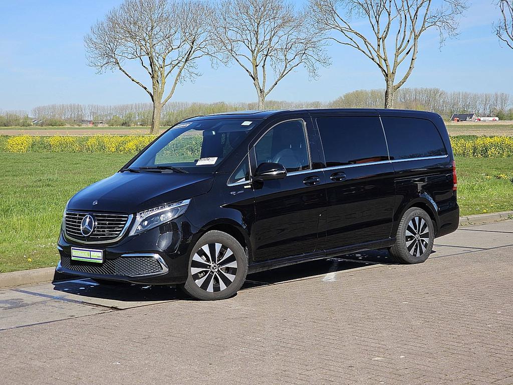 MERCEDES-BENZ EQV 300 l2 dubbele cabine !, Auto's, Automaat, Gebruikt, Zwart, Te koop