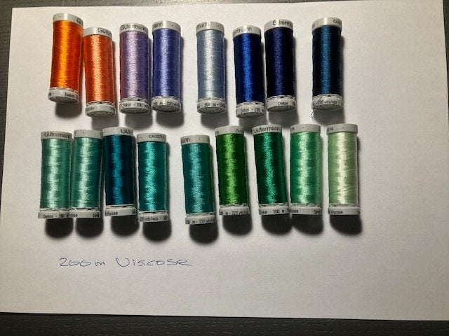 Naaigaren Gütermann hand en naaimachine viscose 200m € 2,60, Hobby en Vrije tijd, Naaien en Fournituren, Ophalen of Verzenden