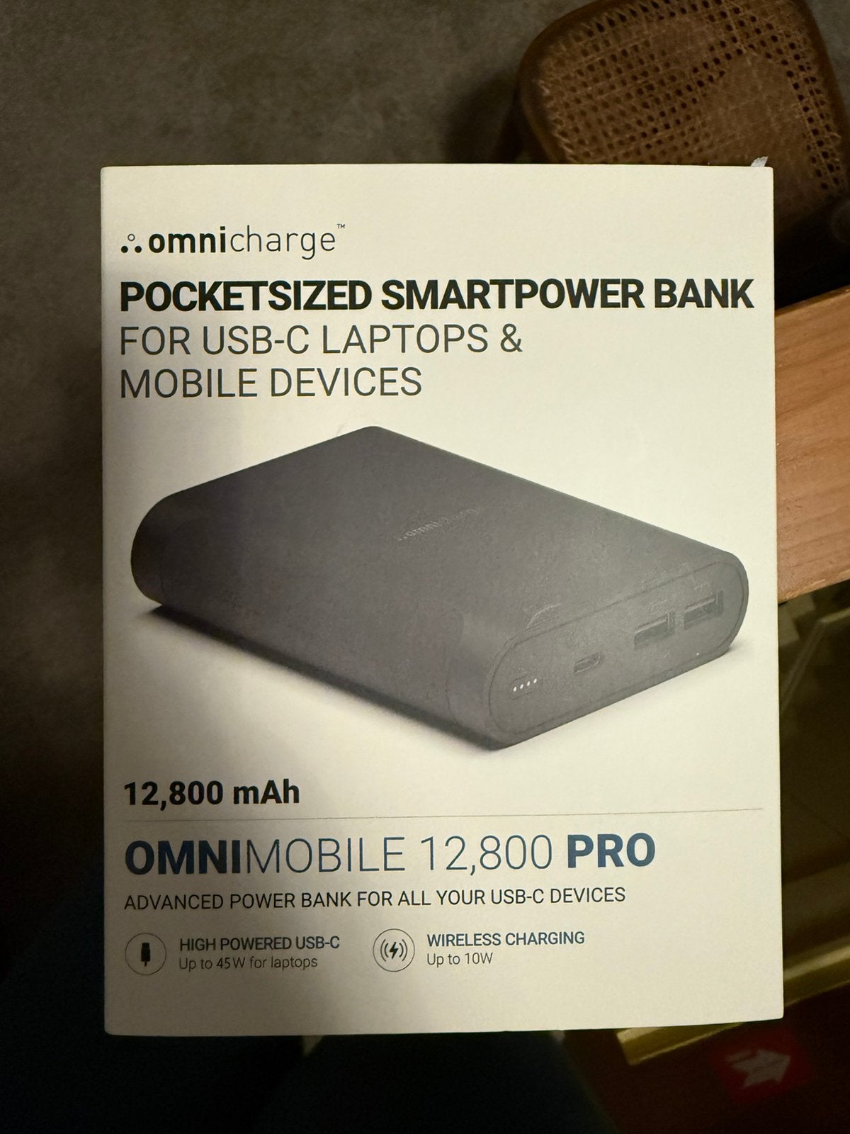 Omnicharge Mobile 12800 Battery Pack Accu Powerbank, Ophalen of Verzenden, Nieuw