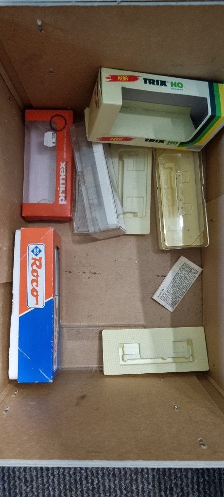 Marklin LEGE DOOSJES 30 x, Wisselstroom, Gebruikt, Overige typen, Analoog
