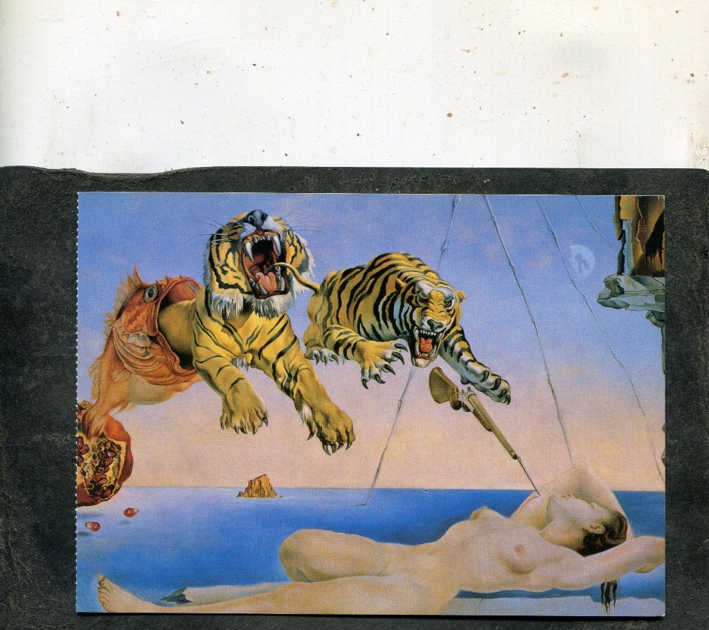 Ansicht Salvador Dali - Dream caused by the flight of a Bee, Verzenden, 1980 tot heden, Ongelopen, Overige thema's