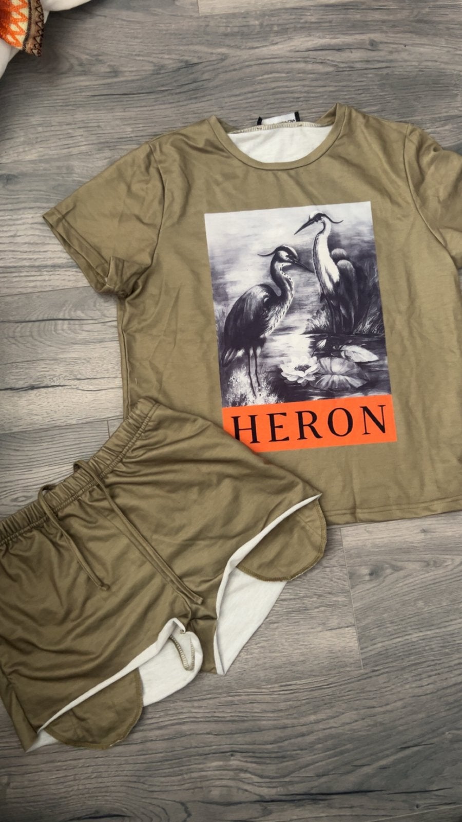 Heron preston shirt+broekje S, Ophalen of Verzenden
