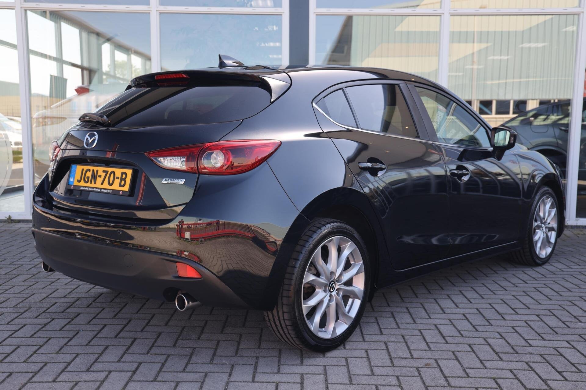 Mazda 3 2.0 SkyActiv-G 120 SkyLease+|Camera|Navi|Cruise cont, Auto's, Voorwielaandrijving, 1998 cc, Gebruikt, Euro 6