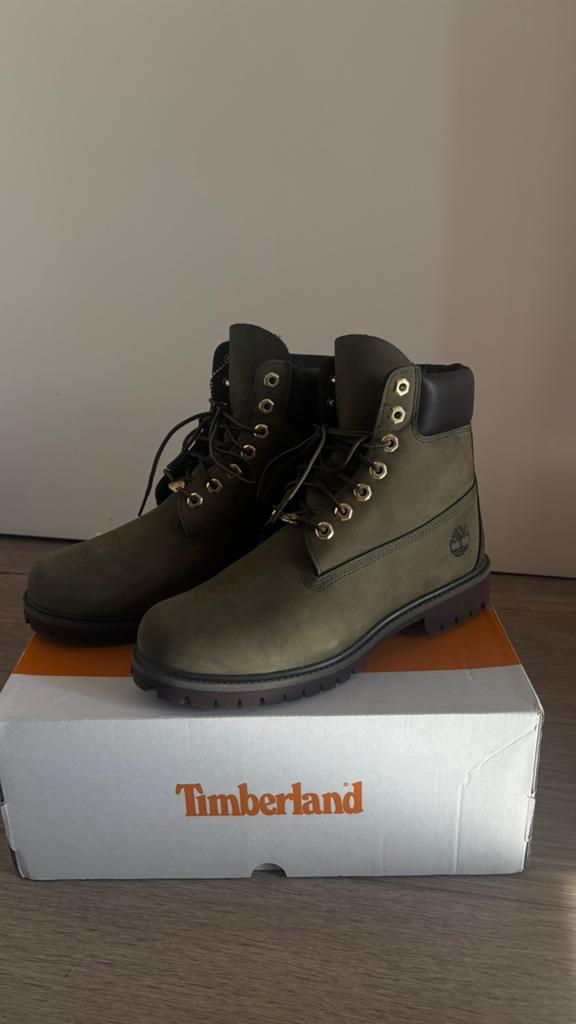 Timberland Heritage groen maat 42, Ophalen, Overige kleuren, Boots, Zo goed als nieuw