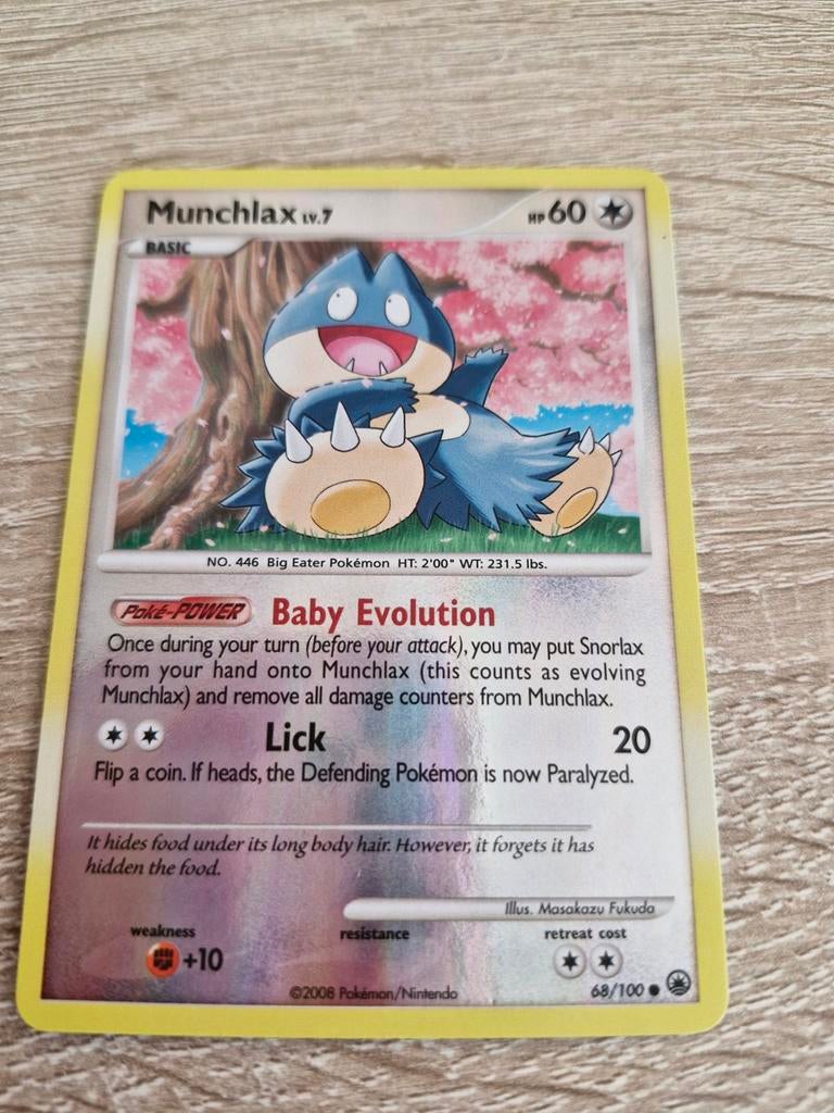 Munchlax, Ophalen of Verzenden