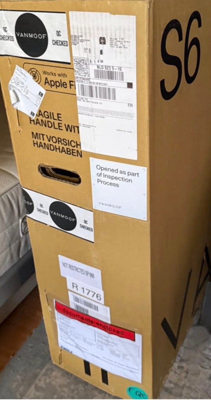VanMoof S6 Drift black nieuw in doos + garantie.