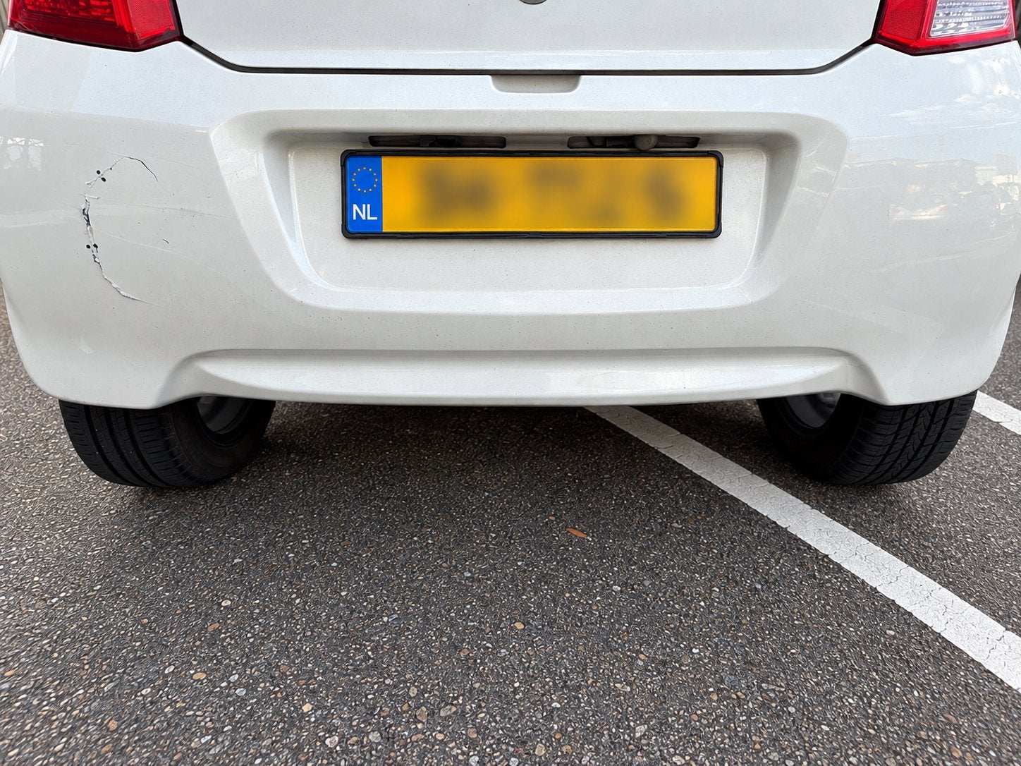 Achterbumper Suzuki Alto (2009-2015) - Origineel Wit, Gebruikt, Ophalen of Verzenden, Achter, Bumper