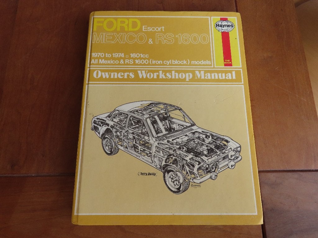 Haynes workshop manual Ford Escort Mexico, Ford Escort RS, Ophalen of Verzenden