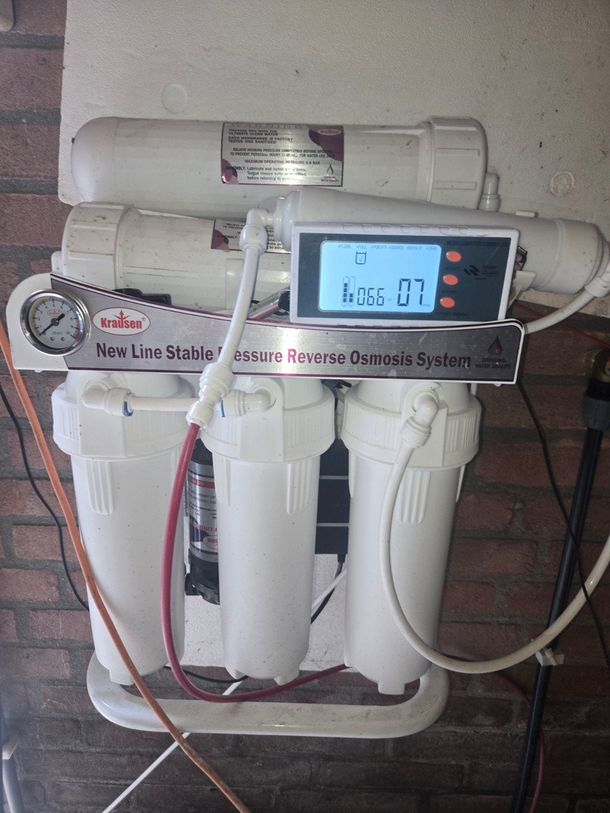Krausen omgekeerde osmose systeem met watertank en pomp, Ophalen of Verzenden
