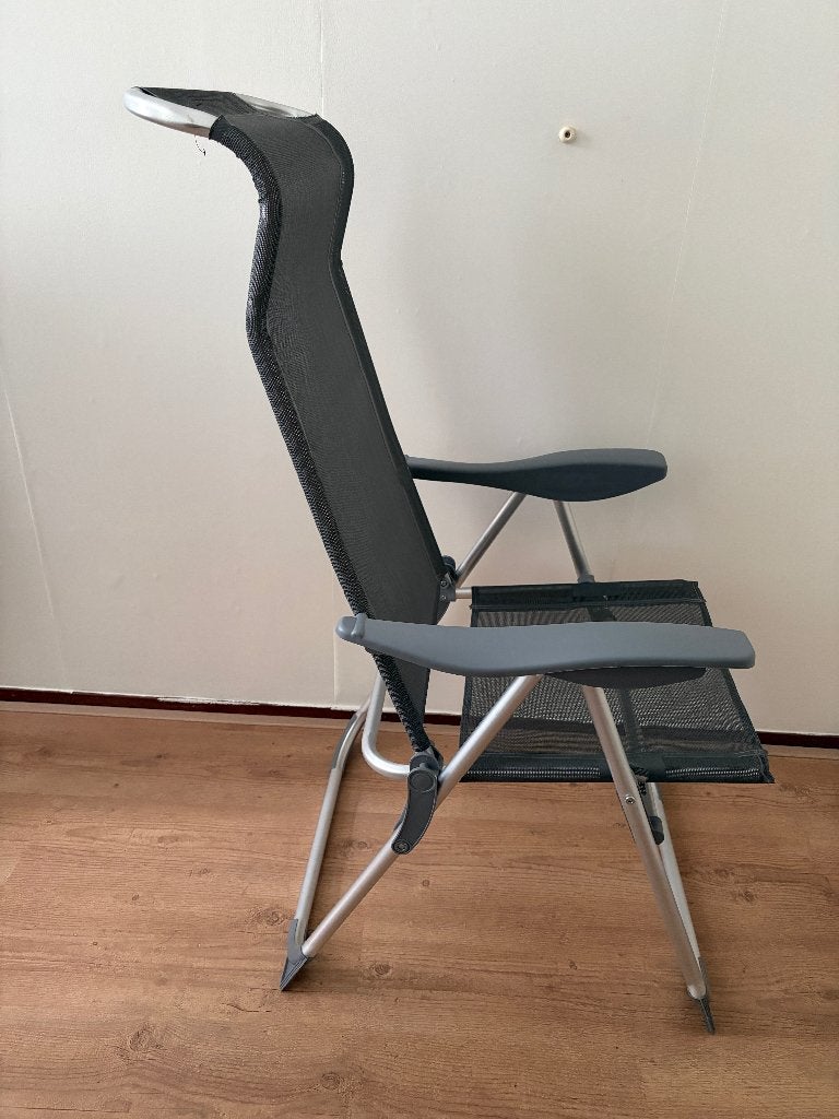 2 camping klapstoelen, Ophalen, Zo goed als nieuw, Campingstoel