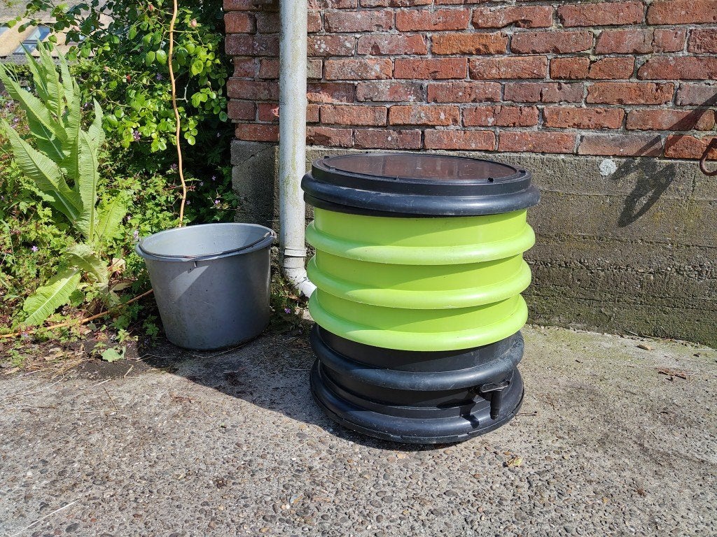 Wormenbak - wormenhotel - wormentoren voor compost, Tuin en Terras, Ophalen of Verzenden, Gebruikt
