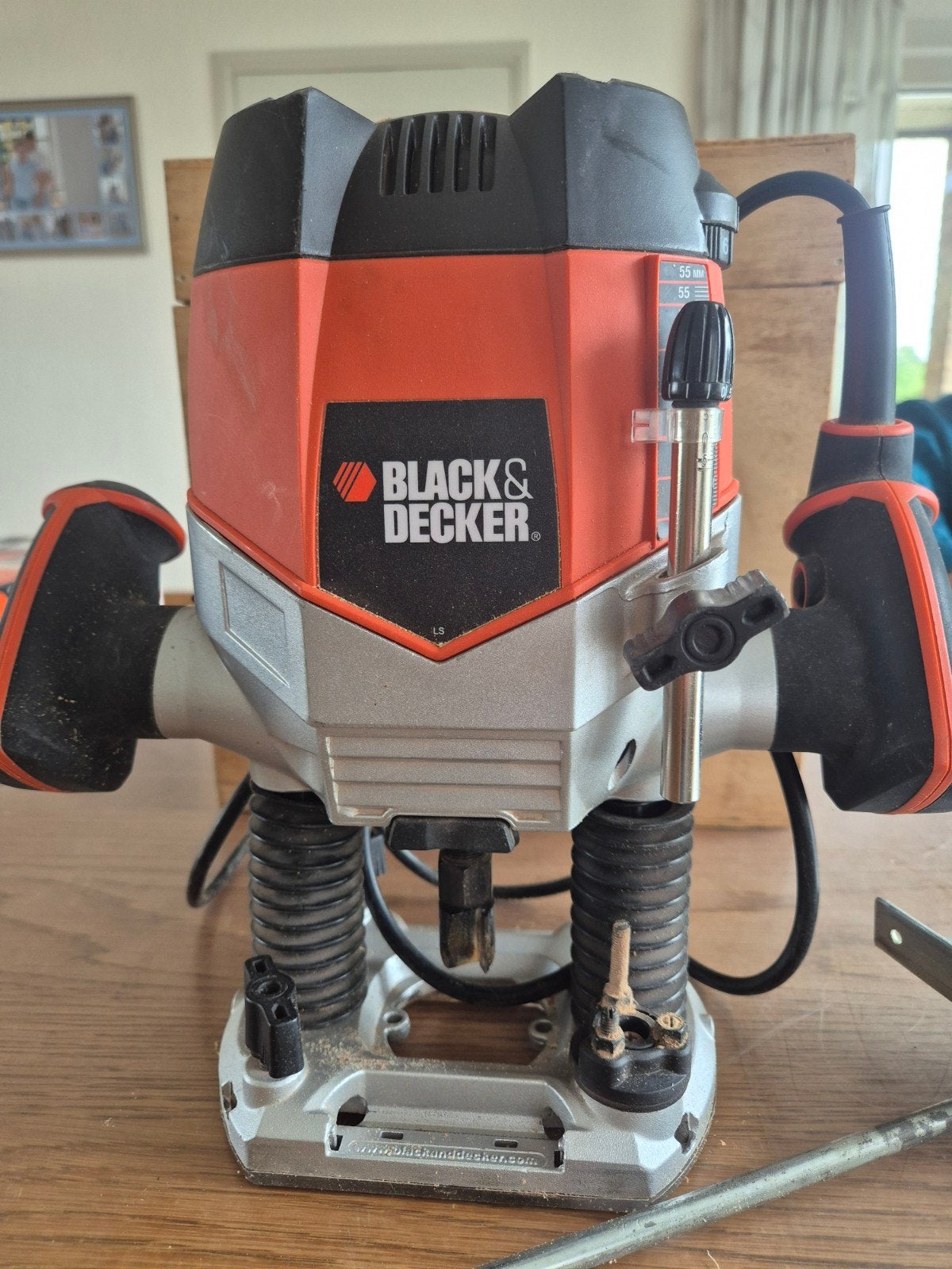 Black & Decker Bovenfrees - Krachtig en Betrouwbaar, Doe-het-zelf en Verbouw, Gereedschap | Freesmachines, Gebruikt, Ophalen of Verzenden