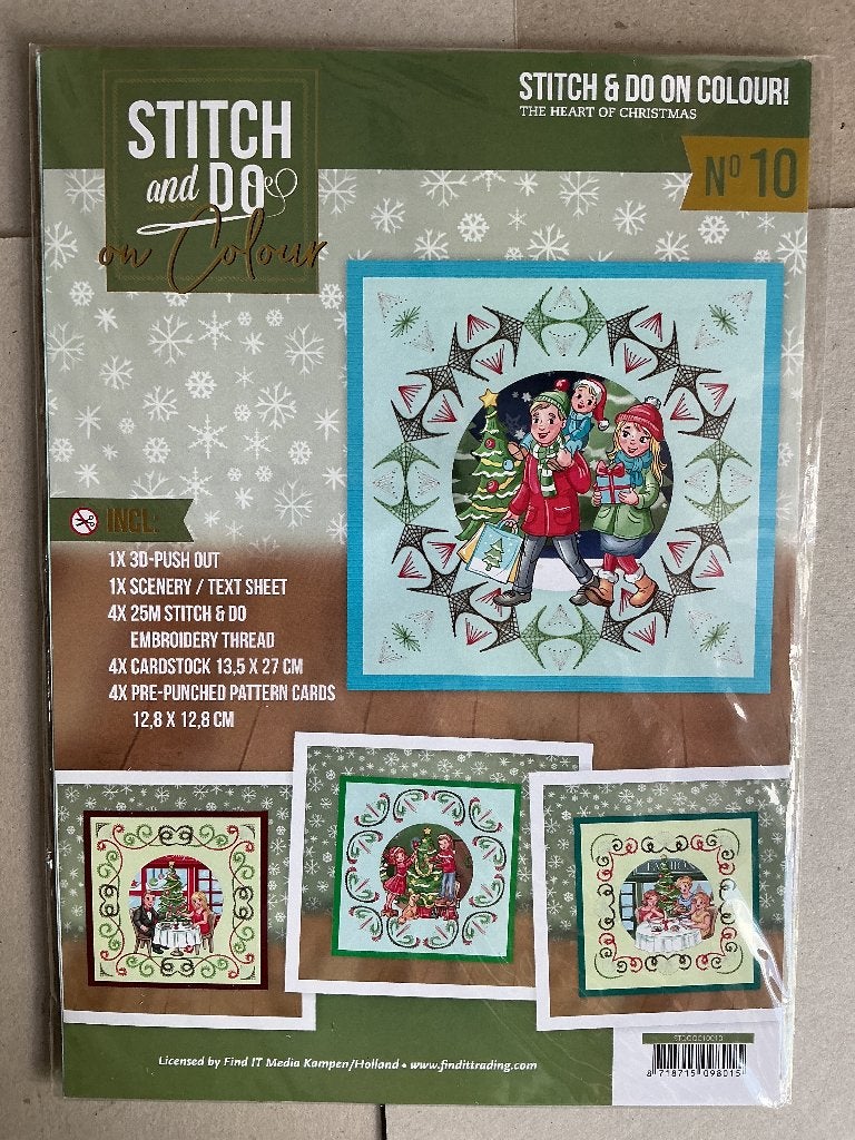 Stitch and do on colour (10), Hobby en Vrije tijd, Kaarten | Zelf maken, Ophalen of Verzenden, Nieuw, Overige thema's, Overige typen