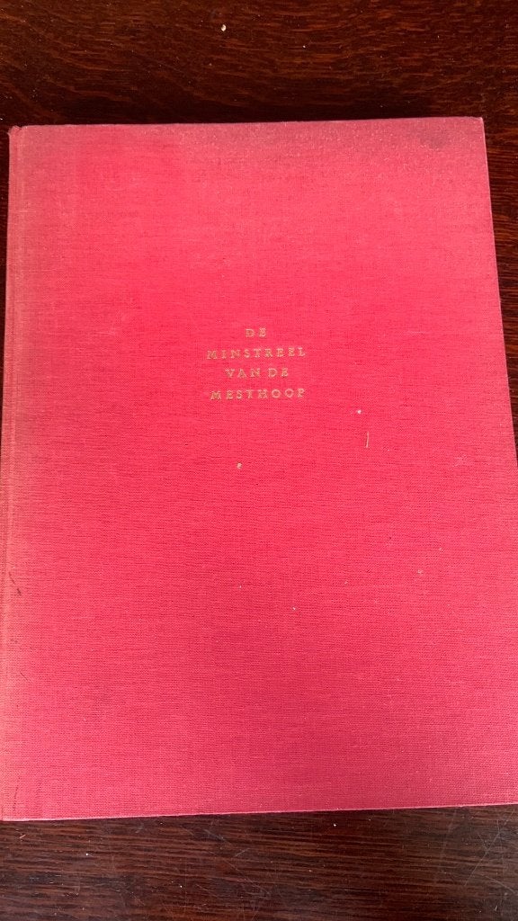 De minstreel van de mesthoop - Alex de Haas, Ophalen of Verzenden