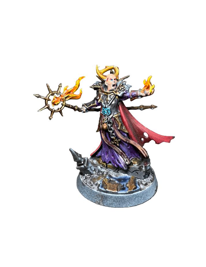 Warhammer Warcry Slaves to Darkness Zarshia Bittersoul, Hobby en Vrije tijd, ., Warhammer, Ophalen of Verzenden, Zo goed als nieuw