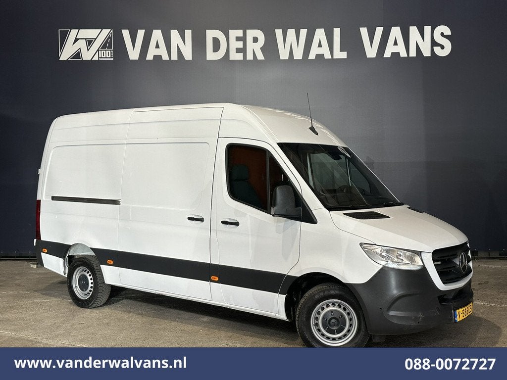 Mercedes-Benz Sprinter 316 CDI 164pk 3500kg Trekhaak L2H2 Eu, Multifunctioneel stuurwiel, Gebruikt, 4 cilinders, Wit