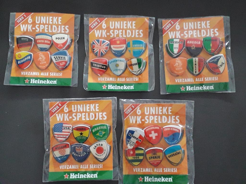 Heineken WK 2006 overwinningsspeldjes, Ophalen of Verzenden, Gebruikt, Buitenlandse clubs, Overige typen