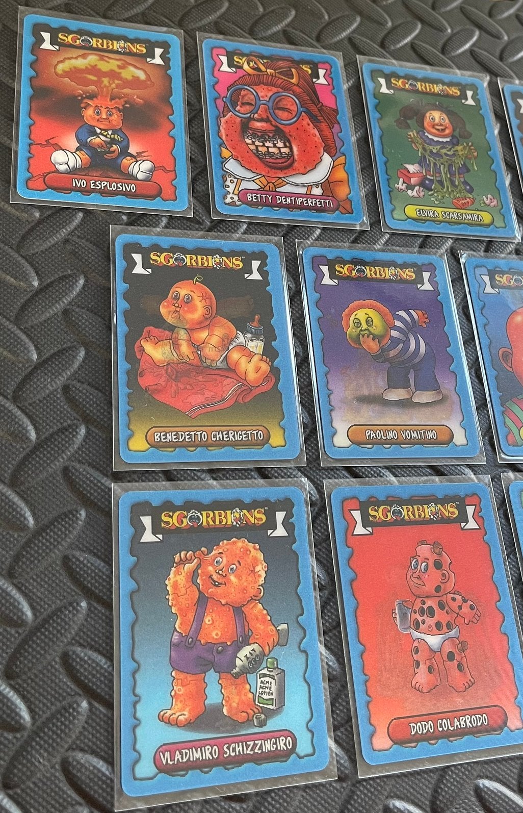 Garbage Pail Kids GPK Sgorbions 2018 Lenticular Set, Ophalen of Verzenden, Nieuw, Meerdere plaatjes