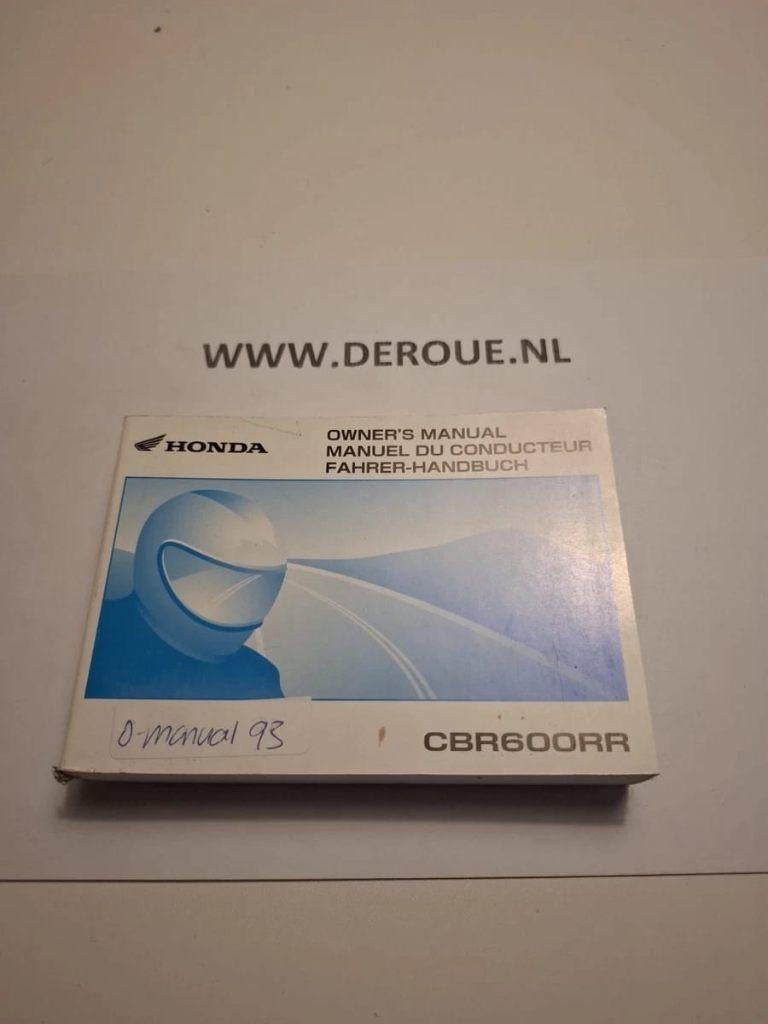 93 0WNERS MANUAL HONDA CBR600RR  2004  USED, Ophalen of Verzenden, Honda