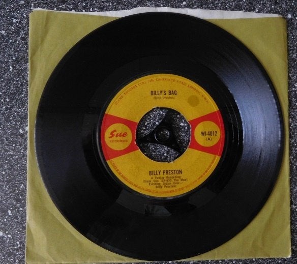 Billy Preston - Billy's bag (UK 1966) (vanaf € 3,50), Ophalen of Verzenden, Zo goed als nieuw, 7 inch, Pop