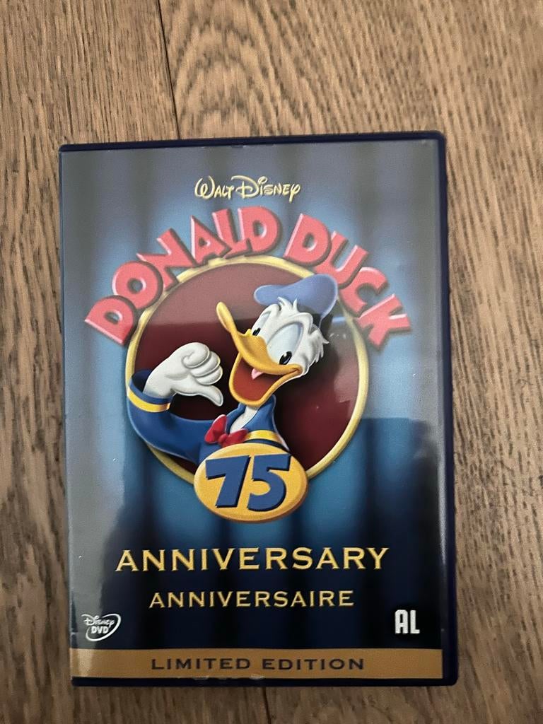 Donald Duck 75 Anniversary Limited Edition DVD, Tekenfilm, Ophalen of Verzenden, Zo goed als nieuw, Alle leeftijden